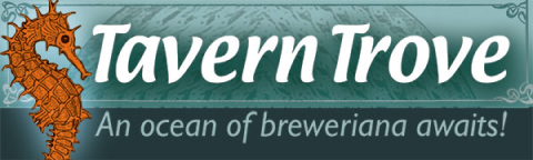 1960s Cumberland MD Goldcrest Beer Quart 32oz  unused label Tavern Trove 